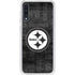 NFL Pittsburgh Steelers Black & White Galaxy A50 Clear Case